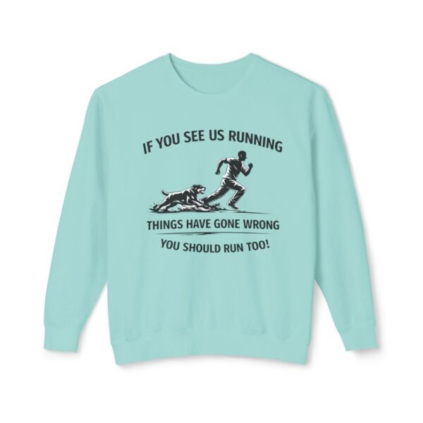 8566139846242076951_2048.jpeg If You See Us Running Crewneck - Funny Running Sweatshirt