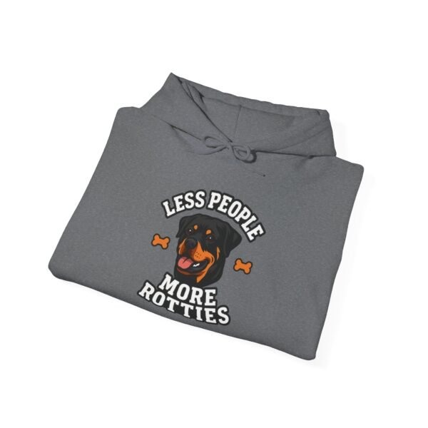 8937471503547599643_2048.jpeg Less People More Rotties Funny Hoodies Unisex Heavy Blend™ Hooded Sweatshirt