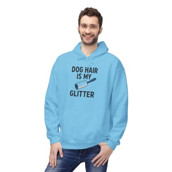 Dog Hair Is My Glitter Hoodie — Funny Pet Lover Pullover