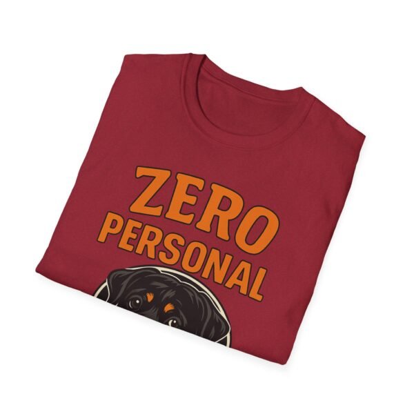 Zero Personal Space Club T-Shirt — Funny Rottweiler Dog Tee