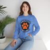 Pawsitive Vibes Only Circle with Paw Sweatshirt