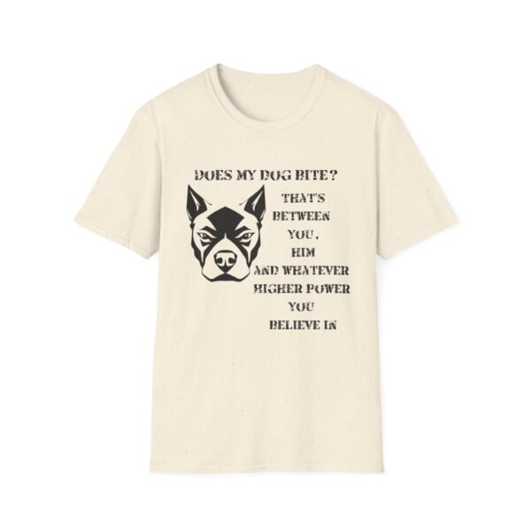 9686422184492617167_2048.jpeg Does My Dog Bite Softstyle T-Shirt