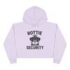 980747852066454972_2048-1.jpeg Rottie Security Cropped Hoodie — Cute Rottweiler Guardian Graphic