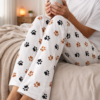 black-and-brown-paws-cozy-paw-print-womens-lounge-pants