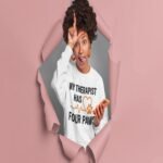 My Therapist Has Four Paws Sweatshirt