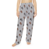 Pajama Pants - Cozy Paw Print Women’s Lounge Pants