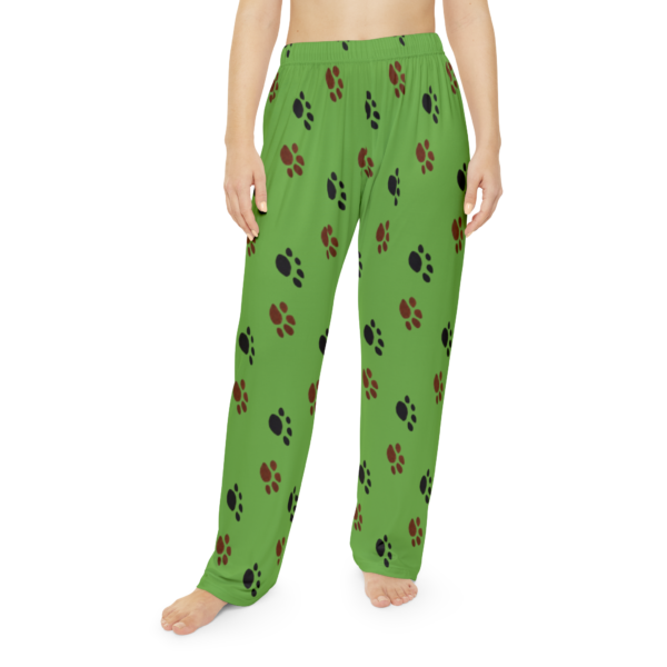 Paw Print Pajama Pants — Women's Cozy Loungewear