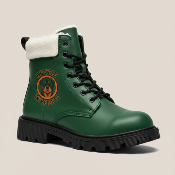 Rottie University Leather Boots Rottie University Leather Boots