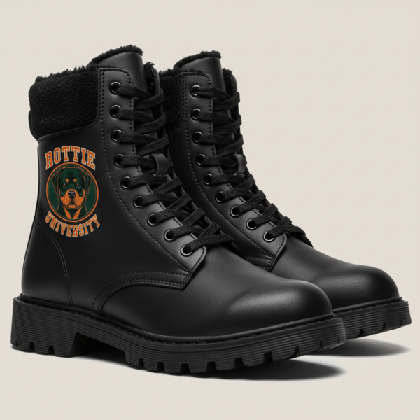Rottie University Leather Boots Rottie University Leather Boots