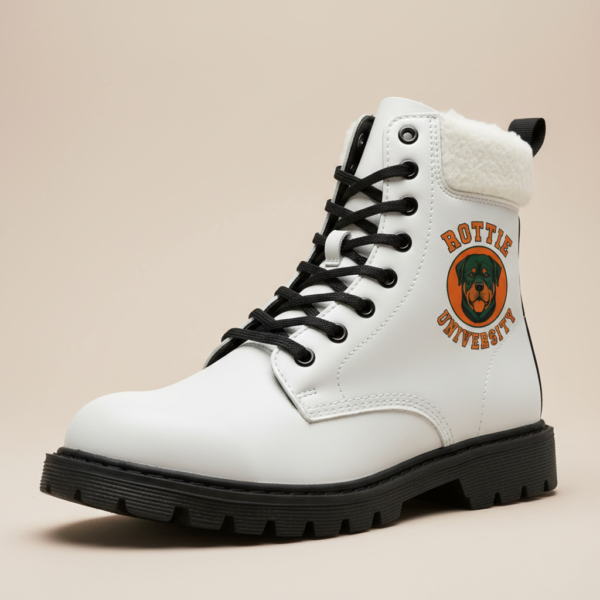 Rottie University Leather Boots Rottie University Leather Boots