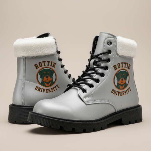Rottie University Leather Boots