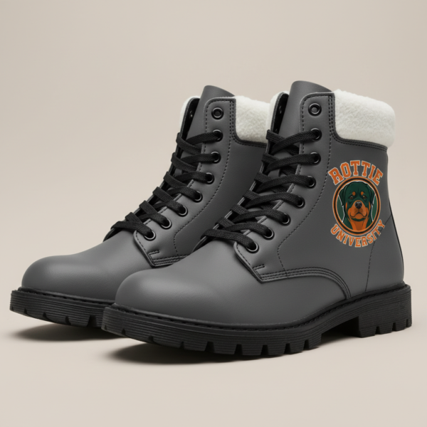 Rottie University Leather Boots Rottie University Leather Boots