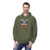 Will Sit for Snacks Hoodie - Funny Dog Lover Sweatshirt