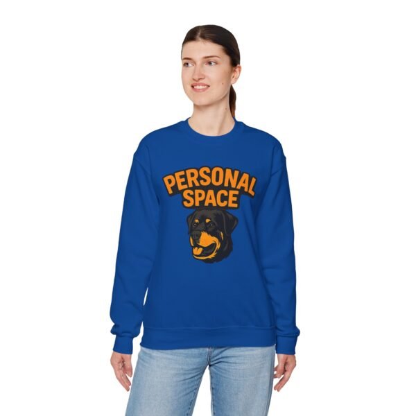 Personal Space Rottweiler Sweatshirt
