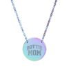 15096120254989442515_2048-1.jpeg Rottie Mom Engraved Circle Necklace