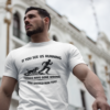 If You See Me Running - Funny Rottweiler Tee Light Colors