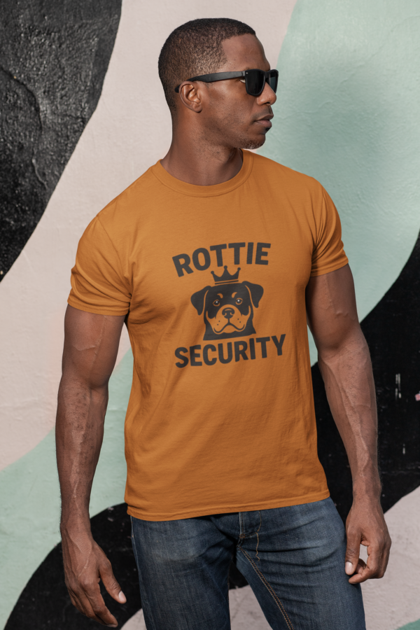 Rottie Security T-Shirt – Funny Rottweiler Dog Owner Tee