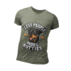 Less People More Rotties T-Shirt — Rottweiler Dog Lover Tee