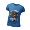 Less People More Rotties T-Shirt — Rottweiler Dog Lover Tee