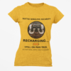 20260305045144-1f1184f0-28af-6f78-9e24-169331f49f24.png Rottie Wireless Security Tee — “Recharging... Still on Paw-trol” Rottweiler Dog Shirt