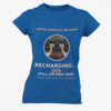 20260305045426-1f1184f6-2f35-6040-ab67-ca77ef2ec6bb.png Rottie Wireless Security Tee — “Recharging... Still on Paw-trol” Rottweiler Dog Shirt