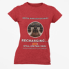 20260305045500-1f1184f7-70d3-6e92-a7dc-ca77ef2ec6bb.png Rottie Wireless Security Tee — “Recharging... Still on Paw-trol” Rottweiler Dog Shirt