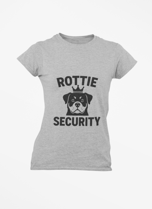 Rottie Security T-Shirt – Funny Rottweiler Dog Owner Tee