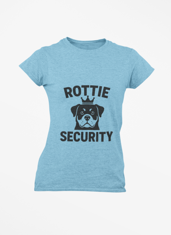 Rottie Security T-Shirt – Funny Rottweiler Dog Owner Tee