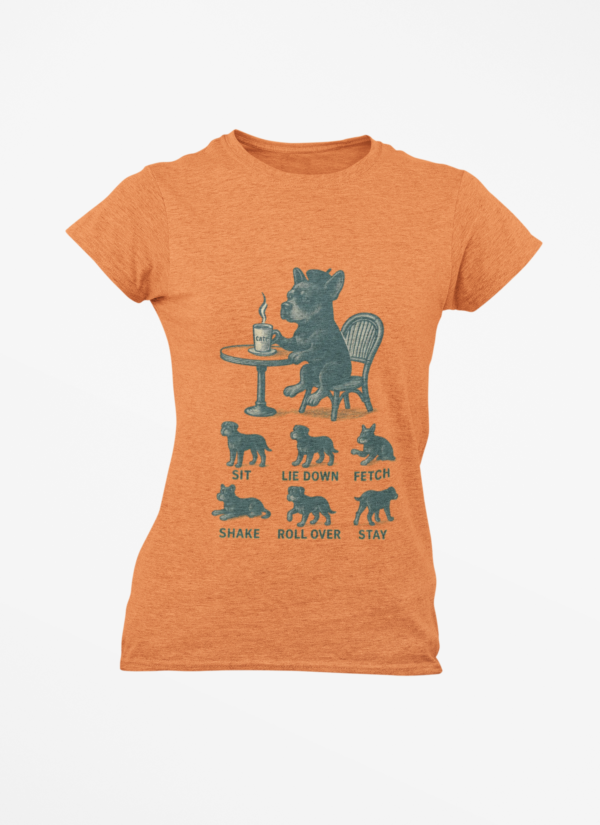 20260305054734-1f11856c-f234-6eda-8ed7-169331f49f24.png Puppy Training T-Shirt — Funny (Sit, Lie Down, Fetch)