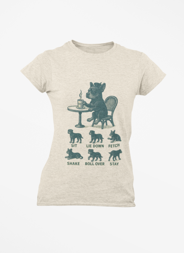 20260305054835-1f11856f-37c6-6078-b1e7-ca77ef2ec6bb.png Puppy Training T-Shirt — Funny (Sit, Lie Down, Fetch)
