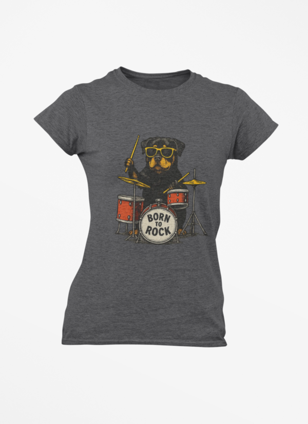Rottie Born to Rock Unisex Classic Tee