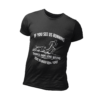 If You See Me Running - Funny Rottweiler Tee Dark Colors