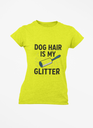 20260305060841-1f11859c-223e-6cb4-8d5b-f6f64d395906.png Dog Hair Is My Glitter Long Sleeve Tee — Funny Rottie Shirt for Dog Lovers