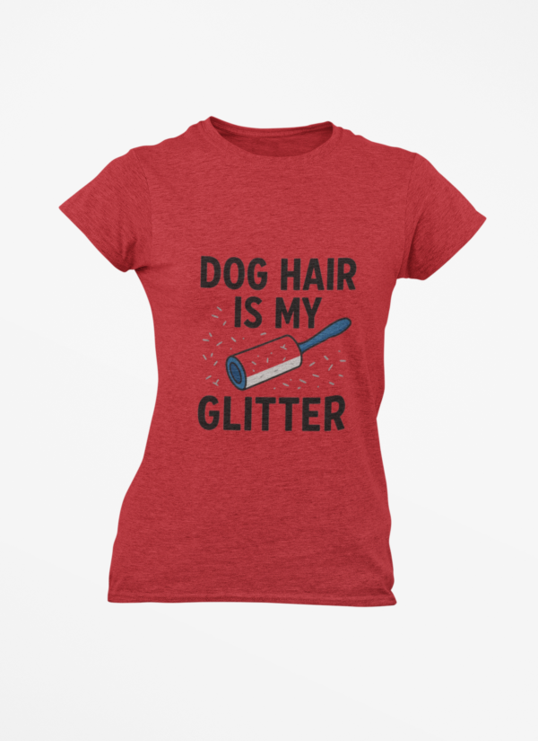 Dog Hair Is My Glitter Long Sleeve Tee — Funny Rottie Shirt for Dog Lovers