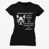 20260306053022-1f1191d9-2133-65b0-85d3-9641aef27d26.png Funny "Does My Dog Bite?" T-Shirt — Humor Pet Lover Tee
