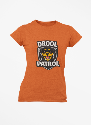 Drool Patrol Dog T-Shirt — Funny Rottie Lover Tee