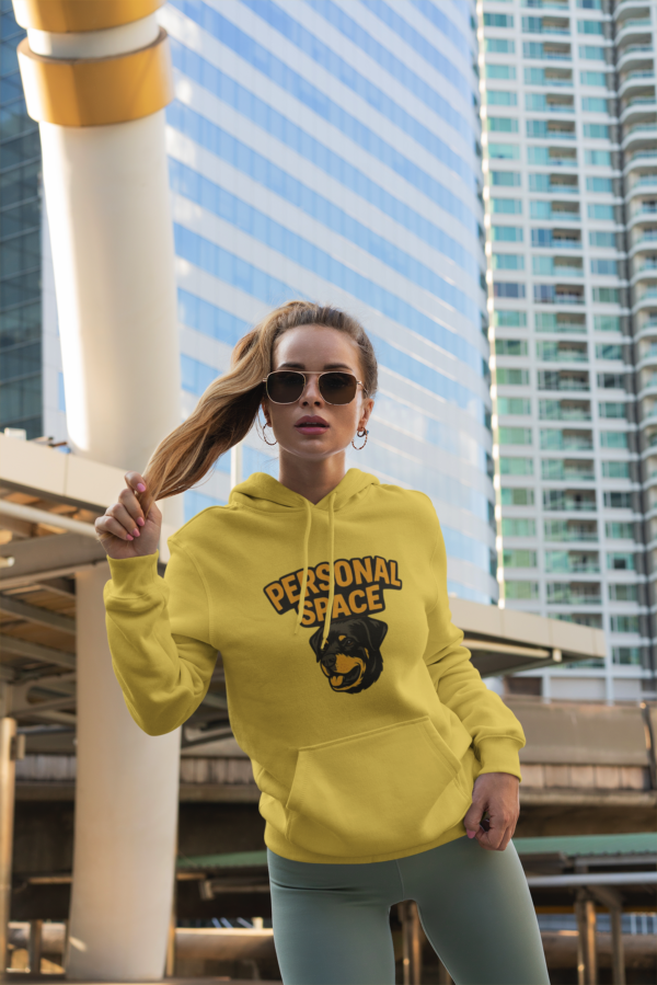 Personal Space Hoodie — Funny Dog Graphic Pullover