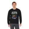 My Dog Walks Me Sweatshirt — Funny Rottweiler Dog Lover Crewneck