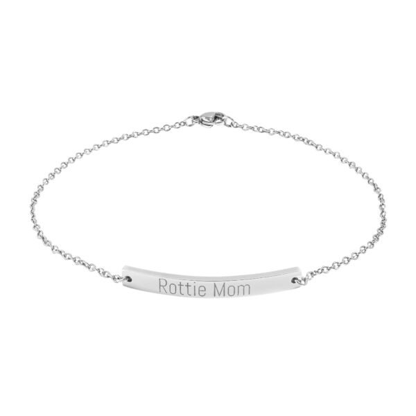 3107357470047060365_2048-1.jpeg Rottie Mom Curved Bar Anklet