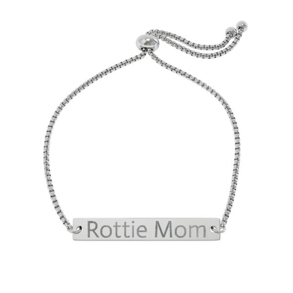 3602509062903653219_2048-1.jpeg Rottie Mom Adjustable Bar Bracelet