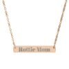 5825589853995226670_2048-1.jpeg Rottie Mom Engraved Horizontal Bar Necklace
