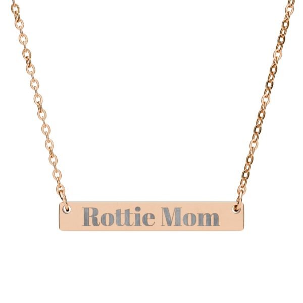 5825589853995226670_2048-1.jpeg Rottie Mom Engraved Horizontal Bar Necklace