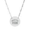 8054753625639817192_2048-1.jpeg Rottie Mom Engraved Circle Necklace