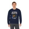 My Dog Walks Me Sweatshirt — Funny Rottweiler Dog Lover Crewneck
