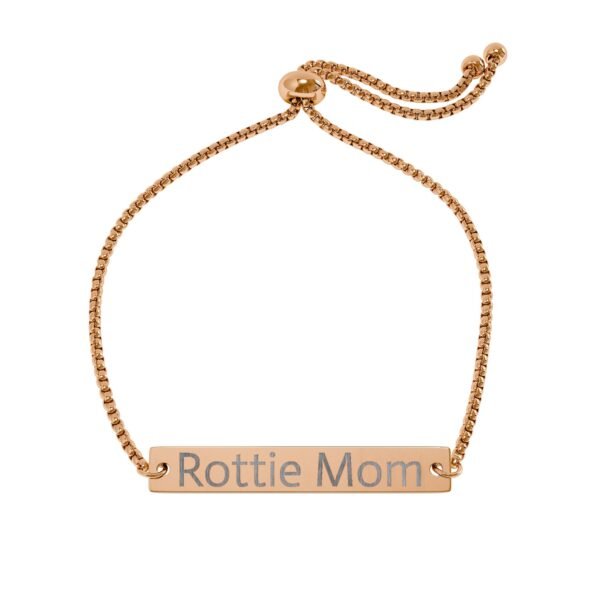 9460072651976676759_2048-1.jpeg Rottie Mom Adjustable Bar Bracelet