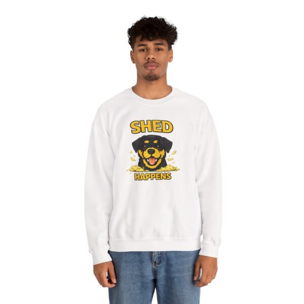 Shed Happens Sweatshirt - Funny Dog Lover Crewneck