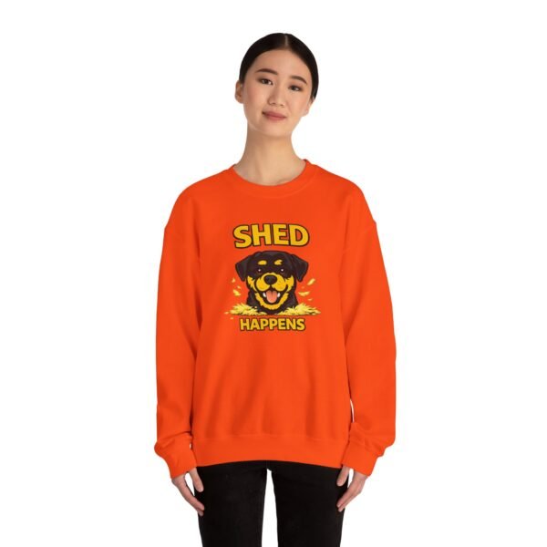 Shed Happens Sweatshirt - Funny Dog Lover Crewneck