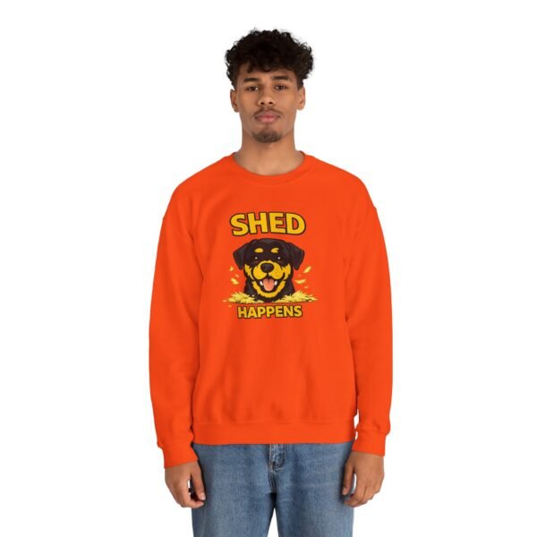 Shed Happens Sweatshirt - Funny Dog Lover Crewneck