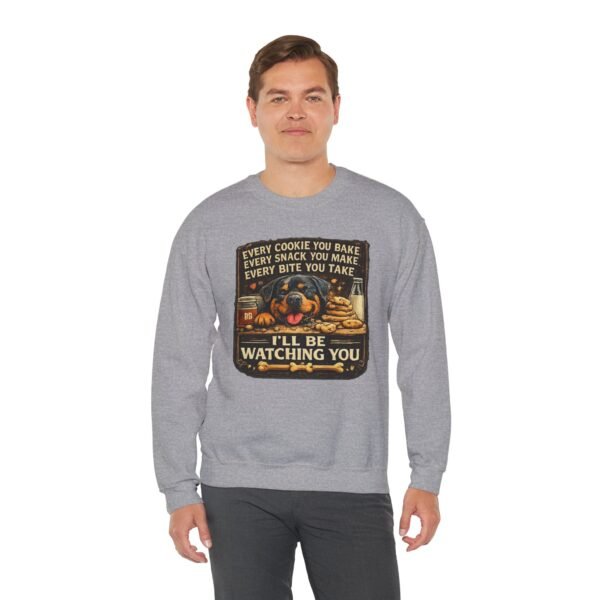 I'll Be Watching You - Funny Vintage Rottie Sweatshirt