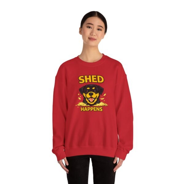 Shed Happens Sweatshirt - Funny Dog Lover Crewneck